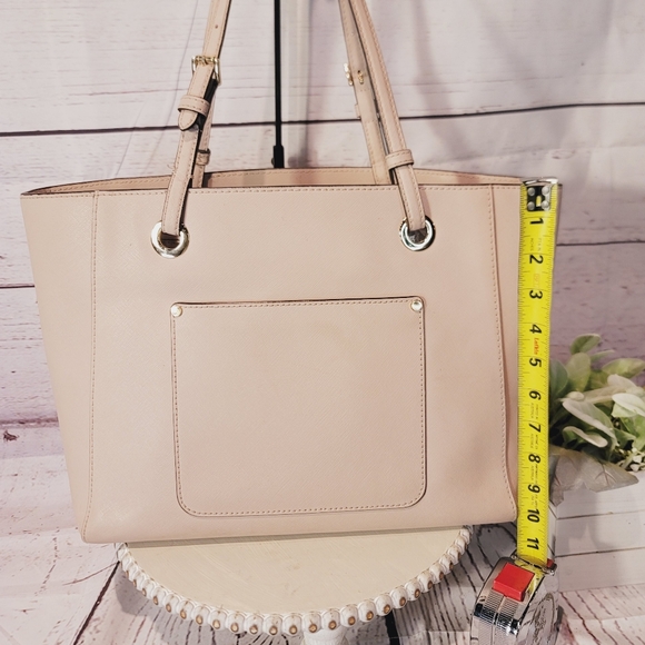 Michael Kors Walsh Medium MF Large Leather Tote Shoulderbag Handbag in Soft Pink - Picture 8 of 11